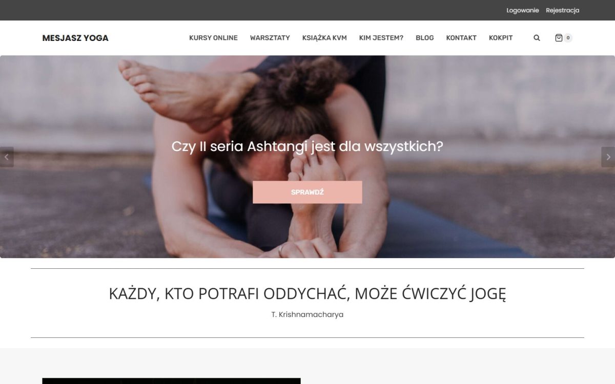 mesjaszyoga.com: strona główna